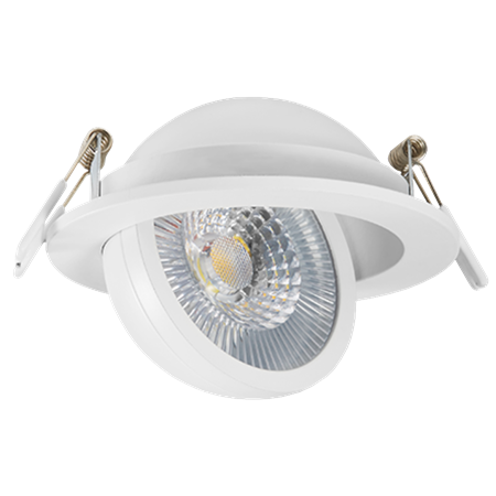 Downlight Crater 230V 7W Vit