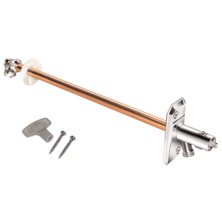 Vattenutkastare, Gustavsberg, 400 mm, Självdränerande