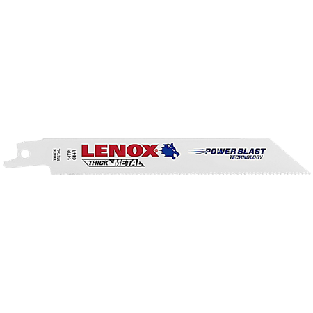Tigersågblad, Lenox614R, Rör, stål  5-pack 152x19x1.3 mm