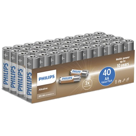 Batteri AA AA/LR6 40-Pack