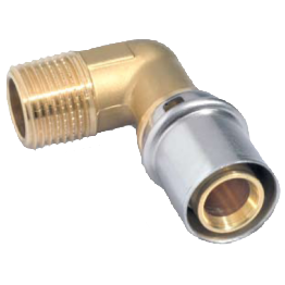 Vinkelkoppling Utv, alupex press, Pexal, 16-G15