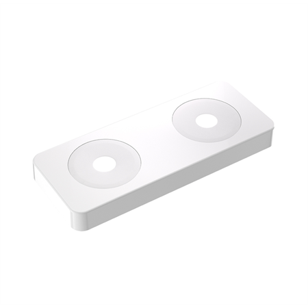 Faluplast Limbar Väggbricka Dubbel Vit 12-22 mm